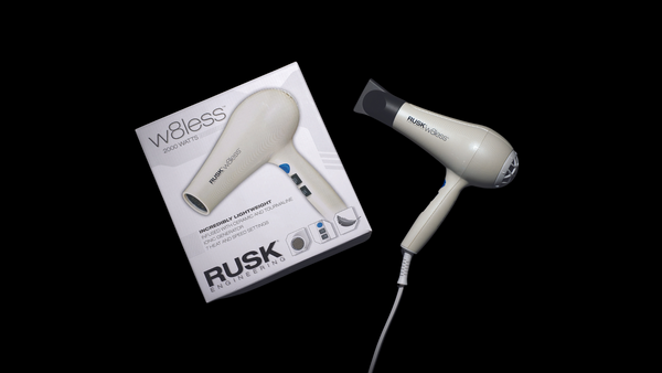 Why You'll Love the RUSK W8less Hair Dryer 🖤