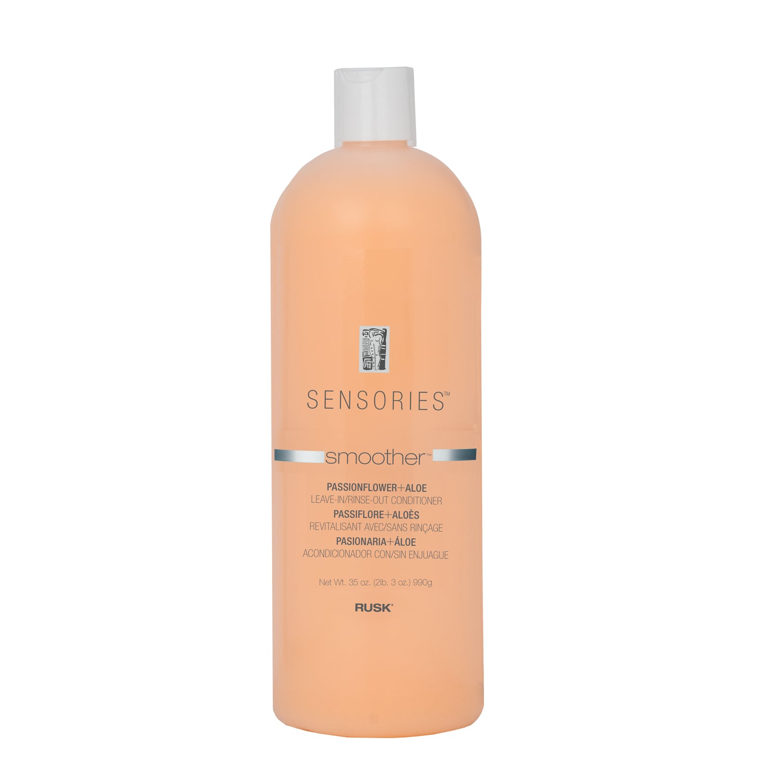 Rusk Sensories Smoother Passionflower and Aloe Leave-In Conditioner 35oz