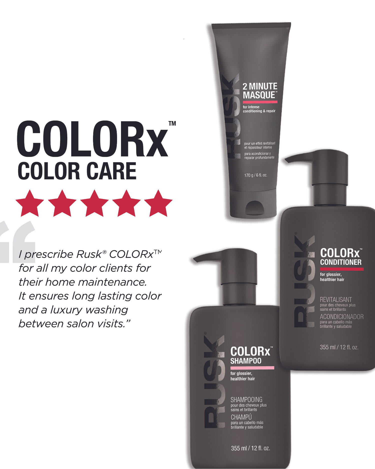 RUSK - ColorX Conditioner