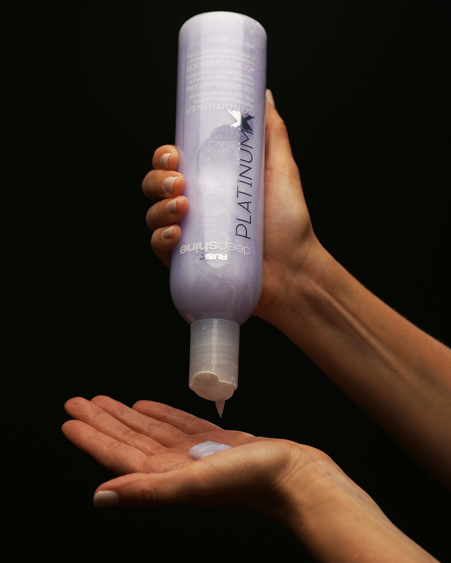 RUSK - Deepshine PlatinumX Purple Conditioner