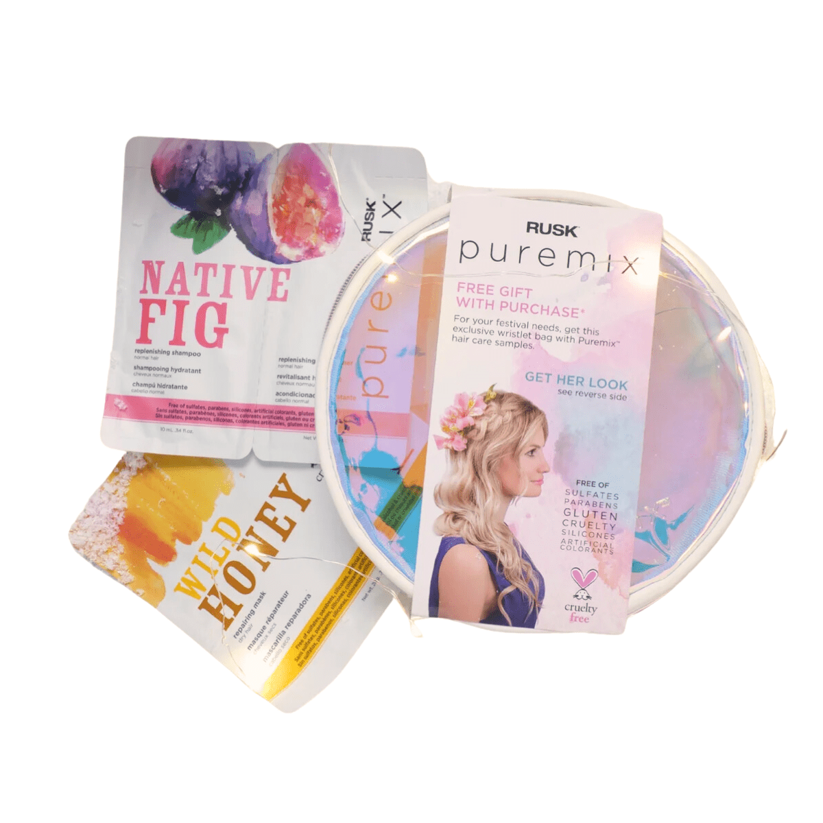 RUSK - Puremix Gift Pouch + Packettes