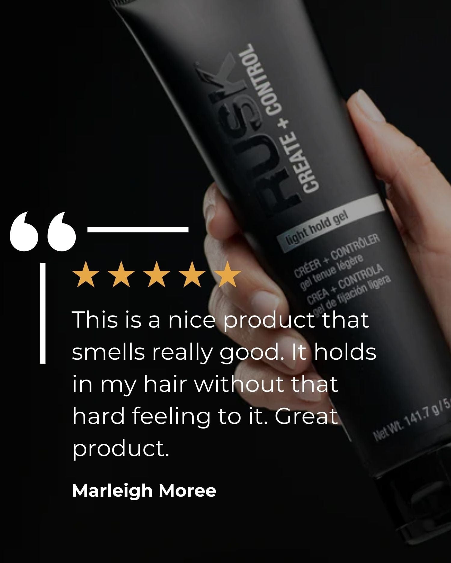 RUSK - Light Hold Gel - 5 oz.