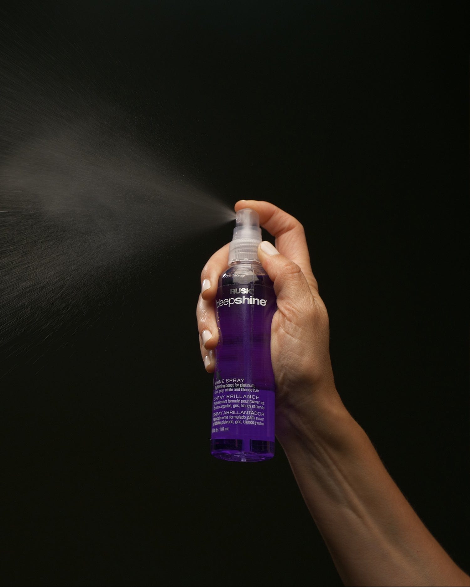 RUSK - Deepshine PlatinumX Shine Spray