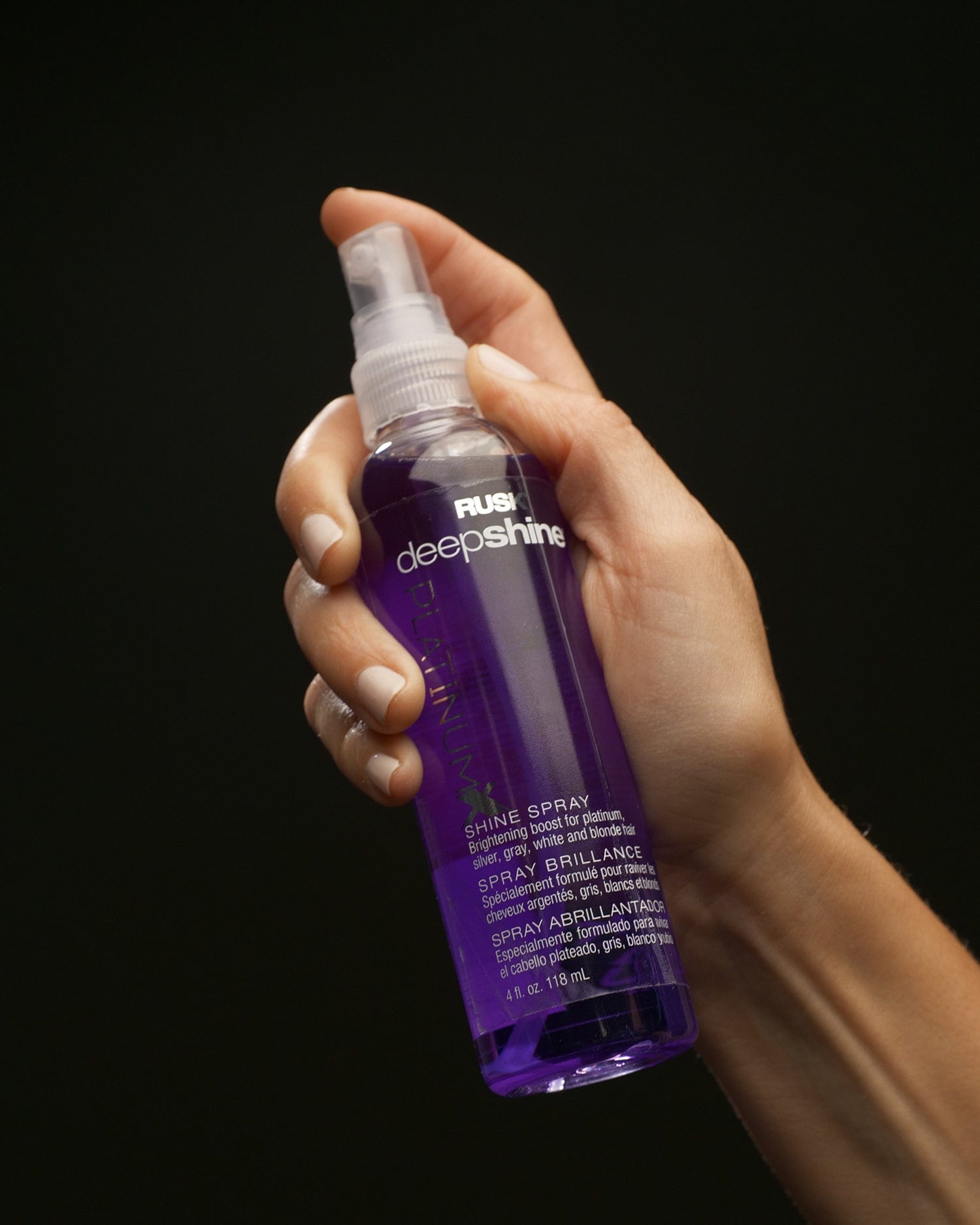 RUSK - Deepshine PlatinumX Shine Spray