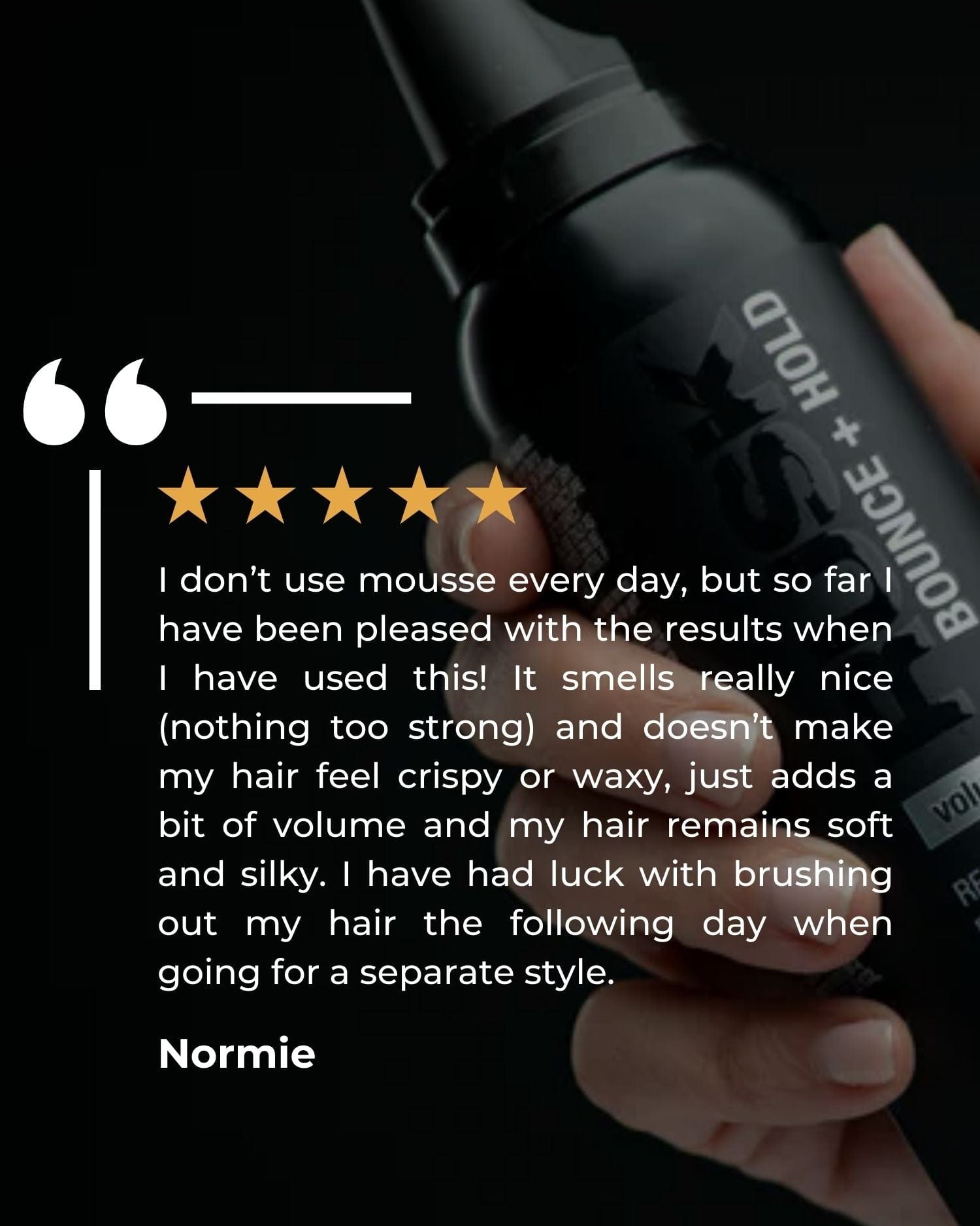 RUSK - Volumizing Mousse - 5 oz.