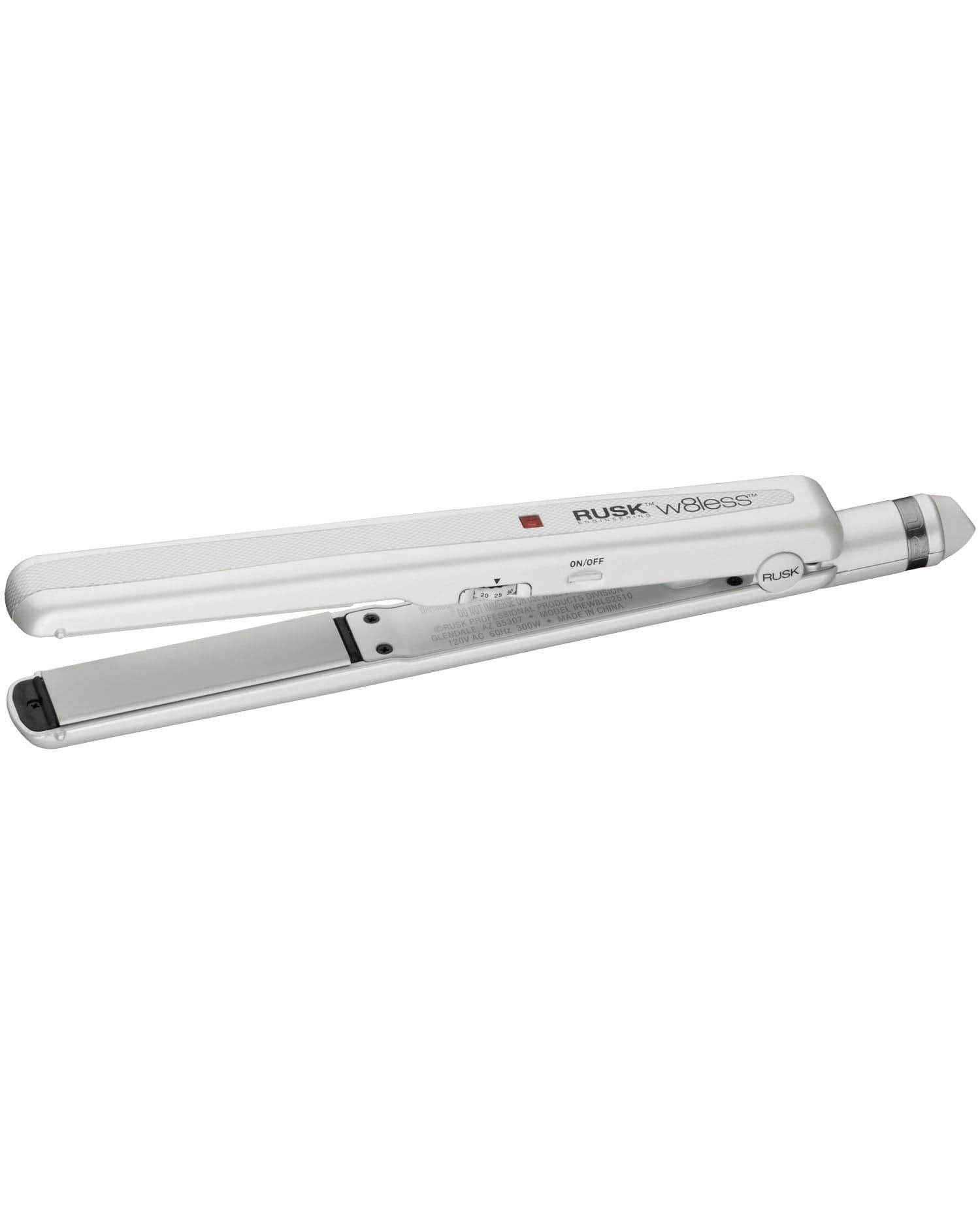 RUSK - w8less STR8 Straightening Flat Iron, 1 inch
