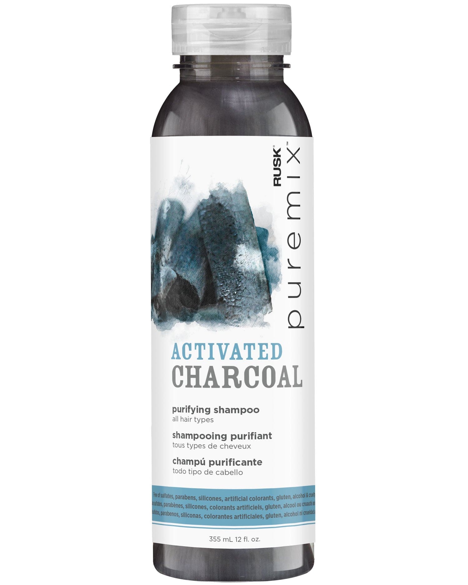 RUSK - Puremix Activated Charcoal, Purifying Shampoo