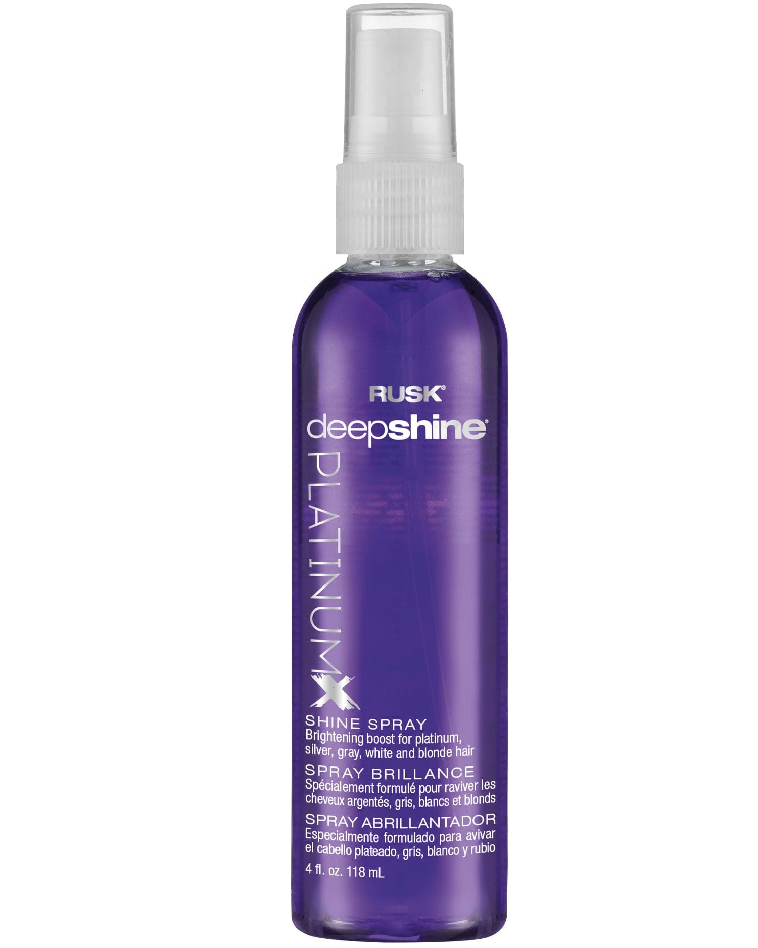 RUSK - Deepshine PlatinumX Shine Spray