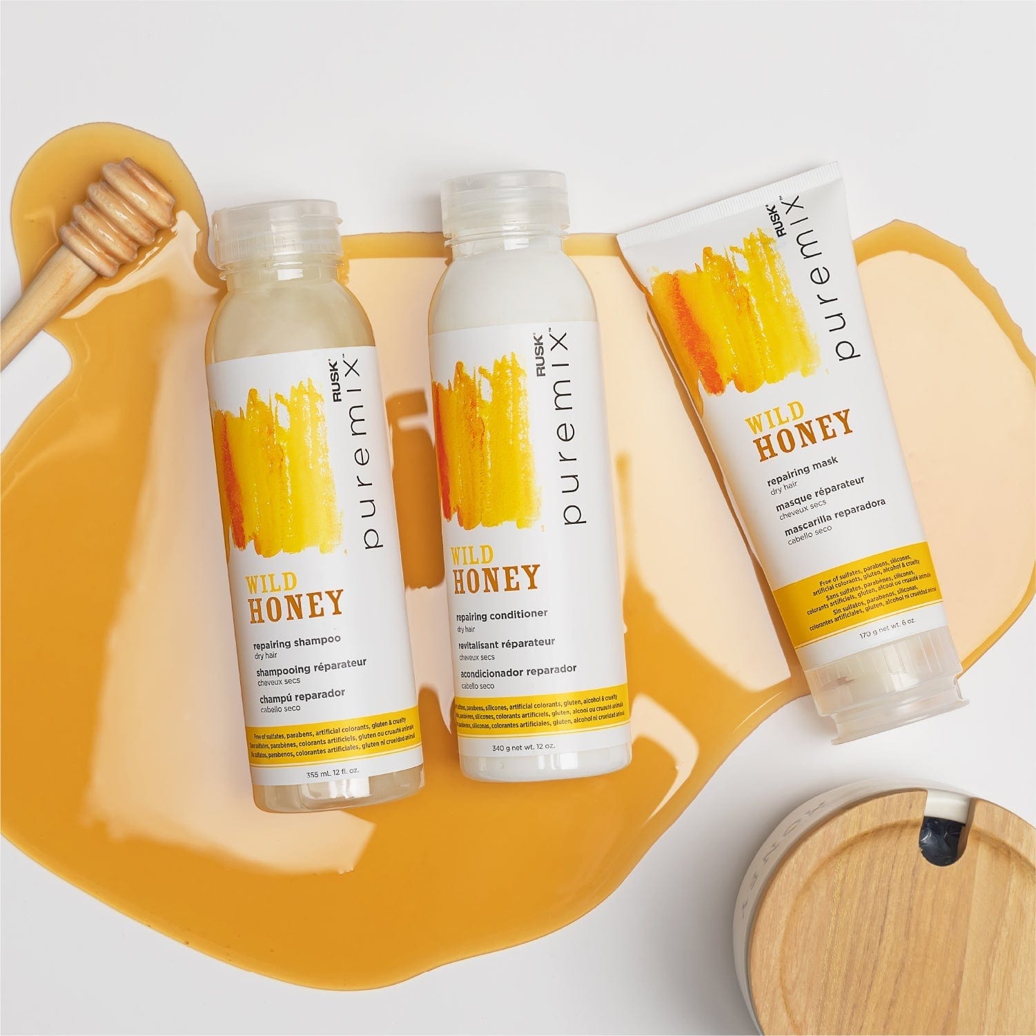RUSK - Puremix Wild Honey, Repairing Mask