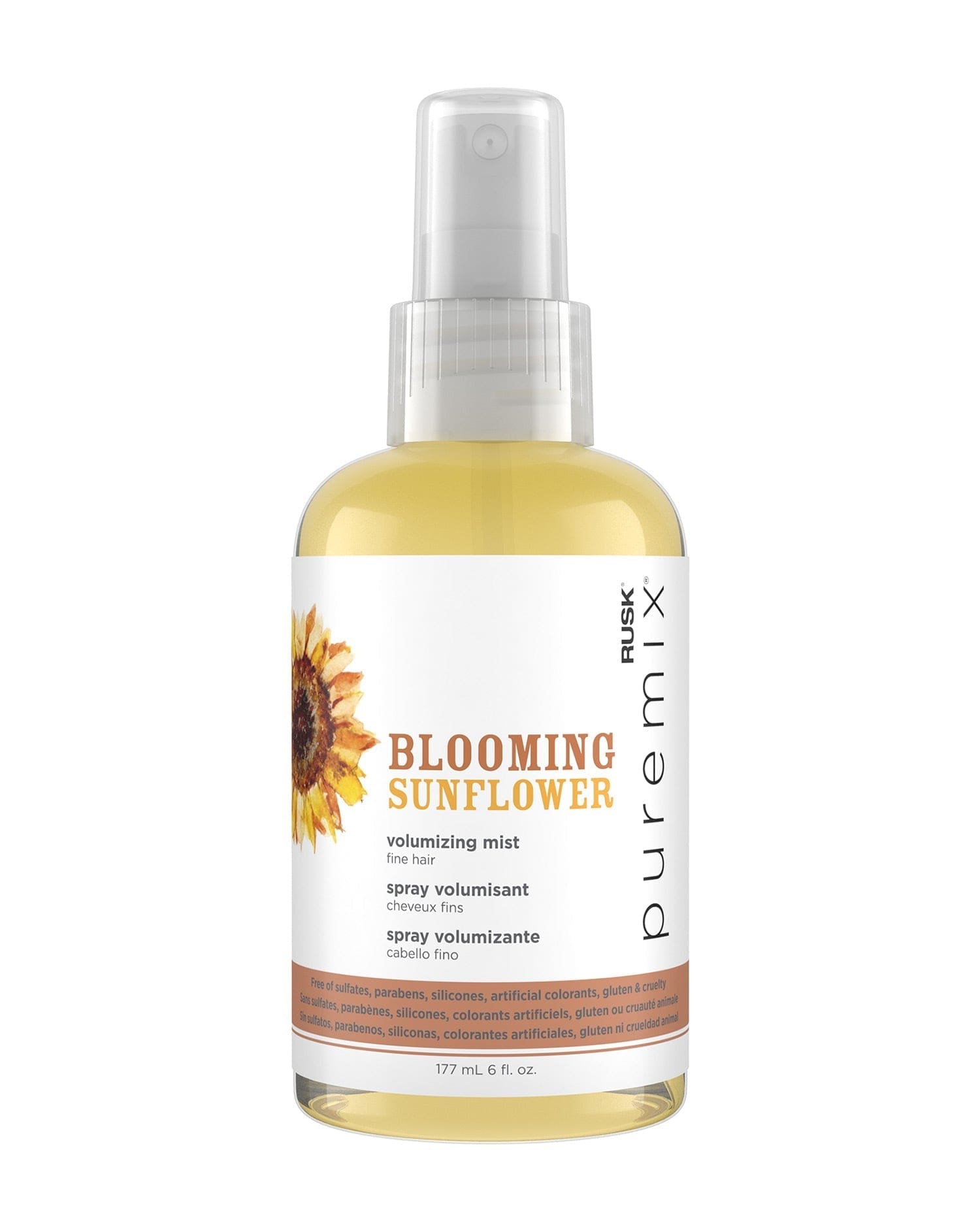 RUSK - Puremix Blooming Sunflower Volumizing Mist