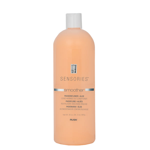 Rusk Sensories Smoother Passionflower and Aloe Leave-In Conditioner 35oz
