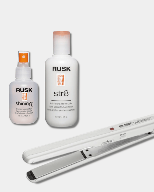 RUSK Hair Care Kits Sleek and Str8 Bundle