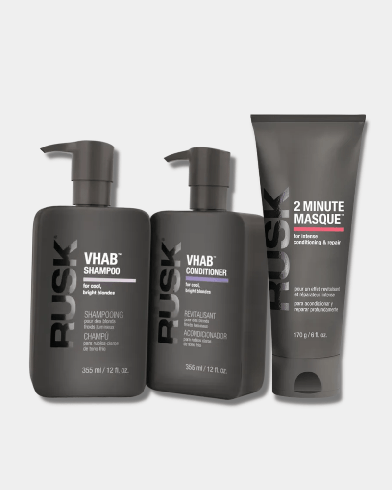 RUSK Hair Care Kits VHAB + 2 Minute Masque Bundle