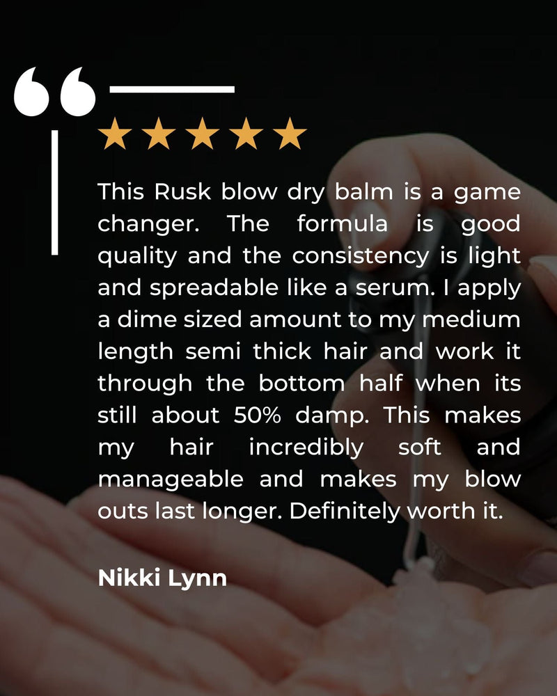 RUSK Styling Blow Dry Balm - 5 oz.