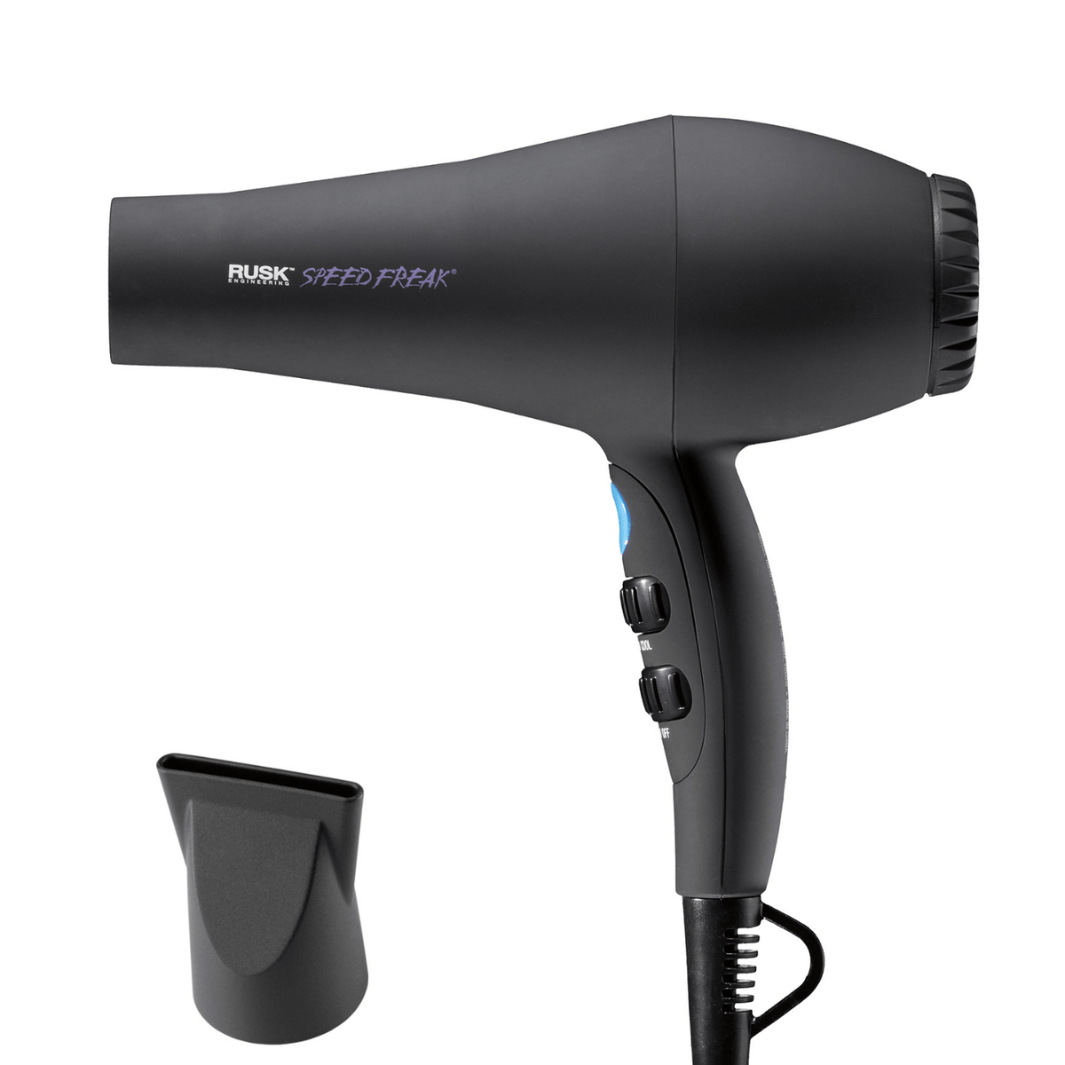 RUSK Speed Freak Ceramic Tourmaline 2000 Watt Professional Hair Dryer