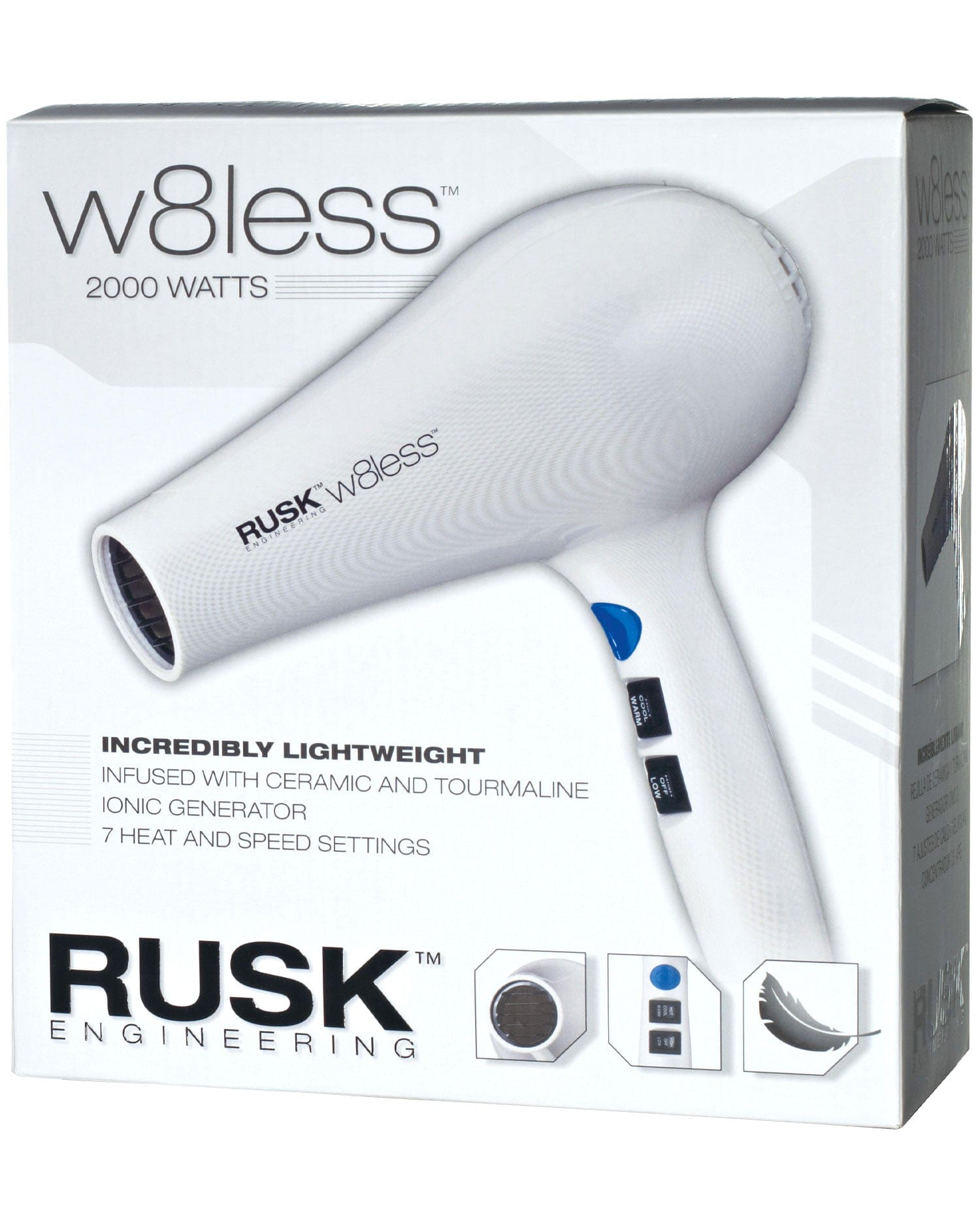 RUSK Engineering IREW8LSBD W8less Professional retailer 2000 Watt Dryer - Free Shipping!