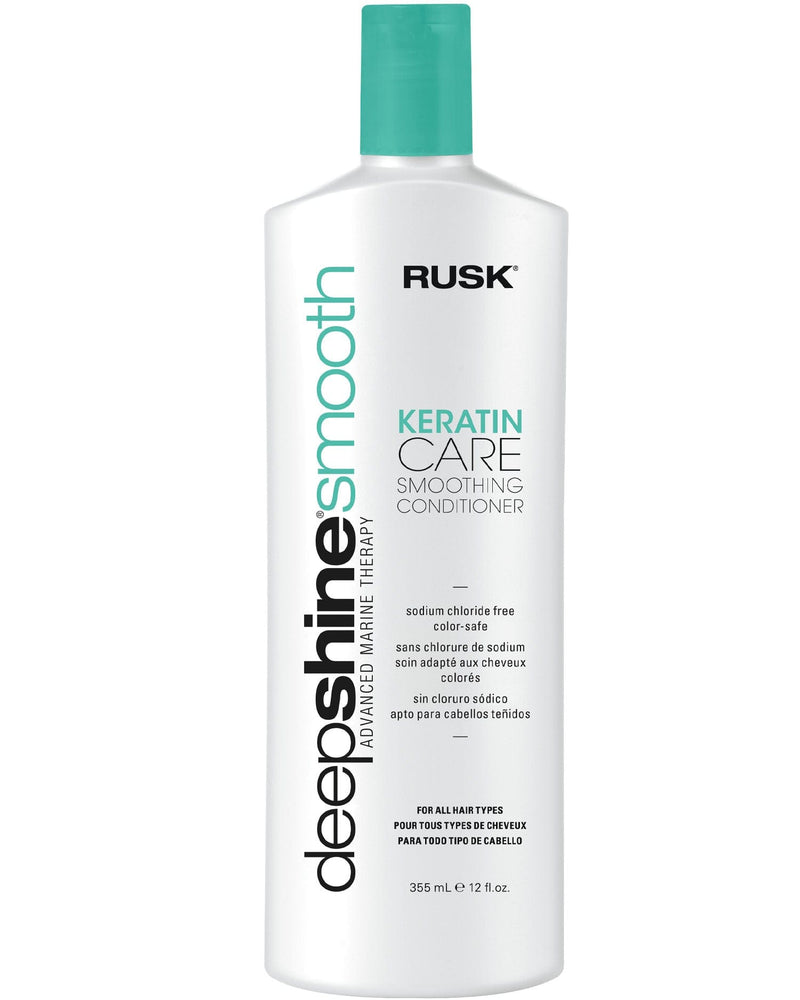 Rusk Conditioner D/S KER CONDITIONER 12 OZ Deepshine Smooth Keratin Care Smoothing Conditioner