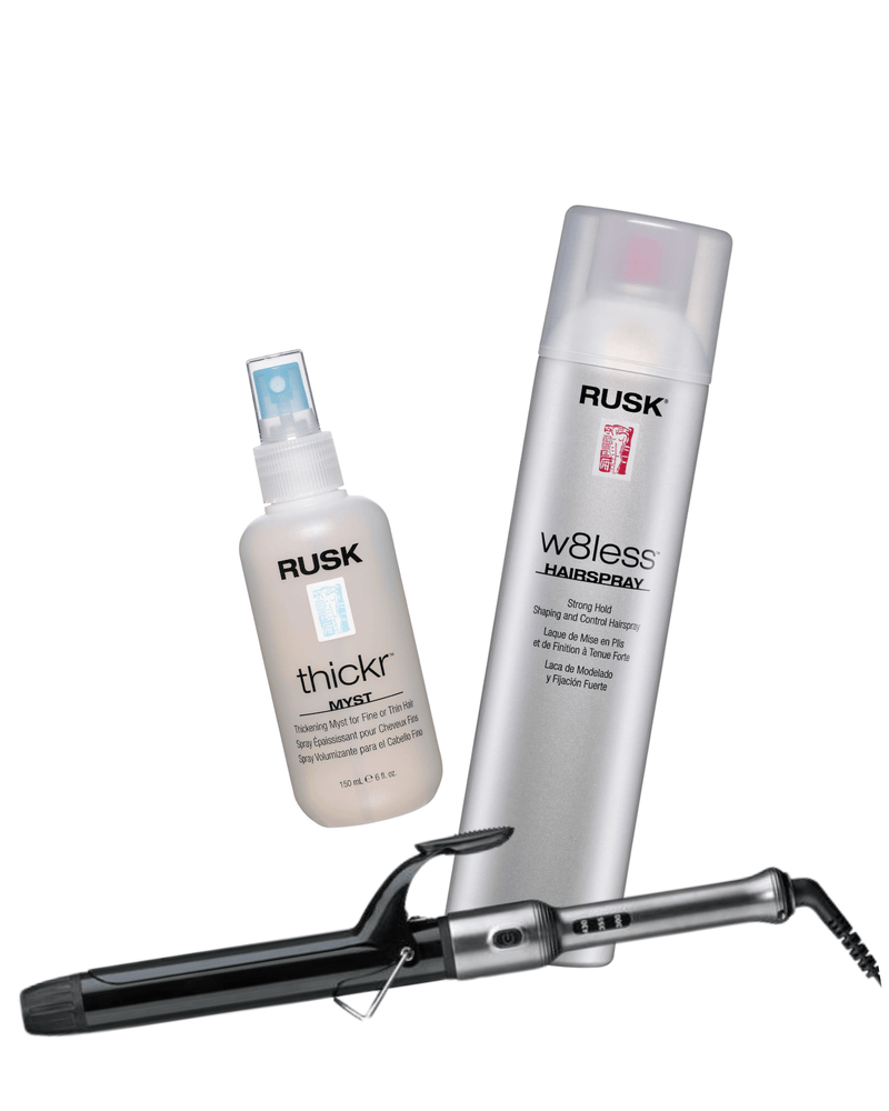 RUSK Hair Care Kits Volume & Curls Trio