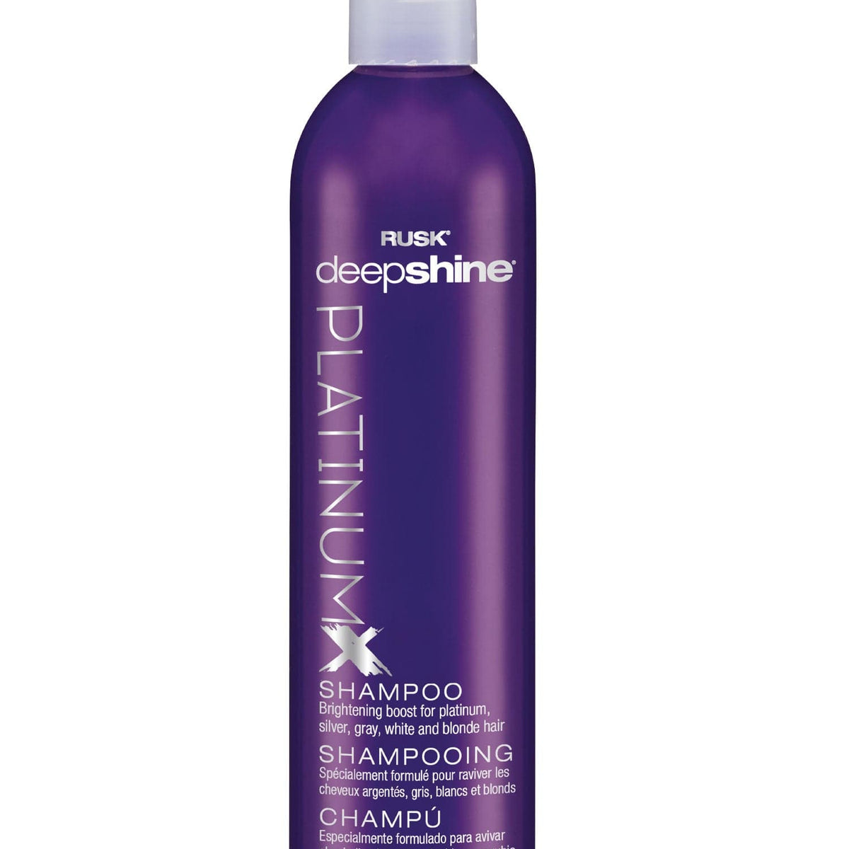 RUSK Deep Shine PLATINUMX Shampoo