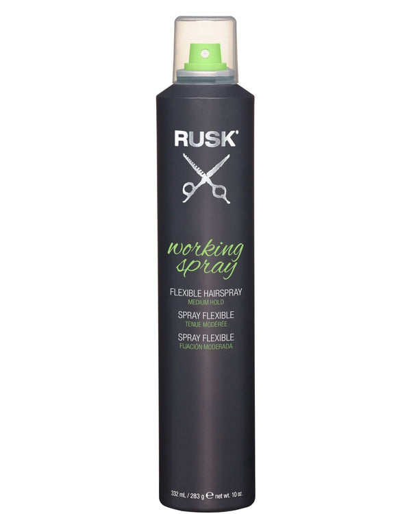 Rusk Styling RUSK STYLING WRK SP 10 OZ Medium-hold Working Dry Hairspray